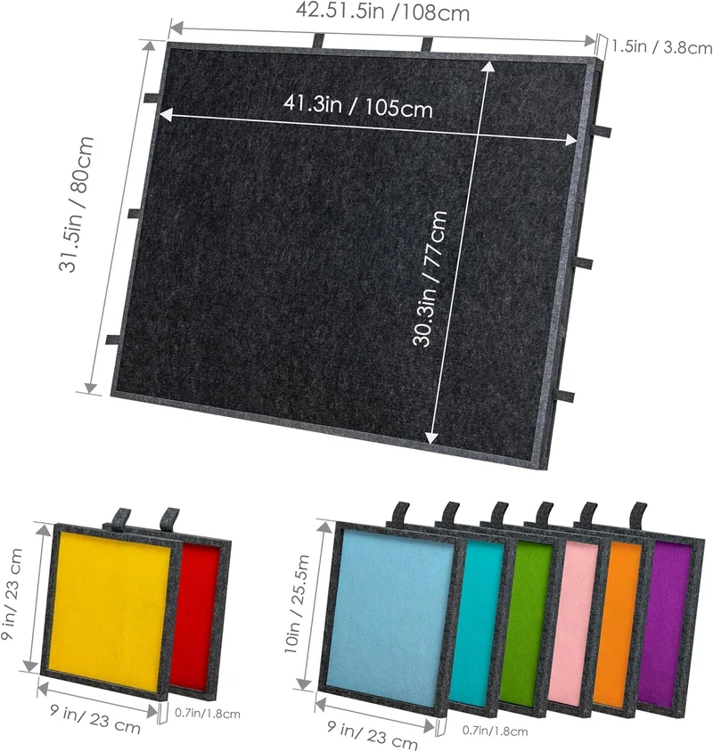 2000pcs Tilting Jigsaw Puzzle Board with 8 Colorful Drawers & Cover