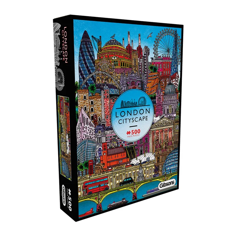 London Cityscape, John Rooney (500pcs)