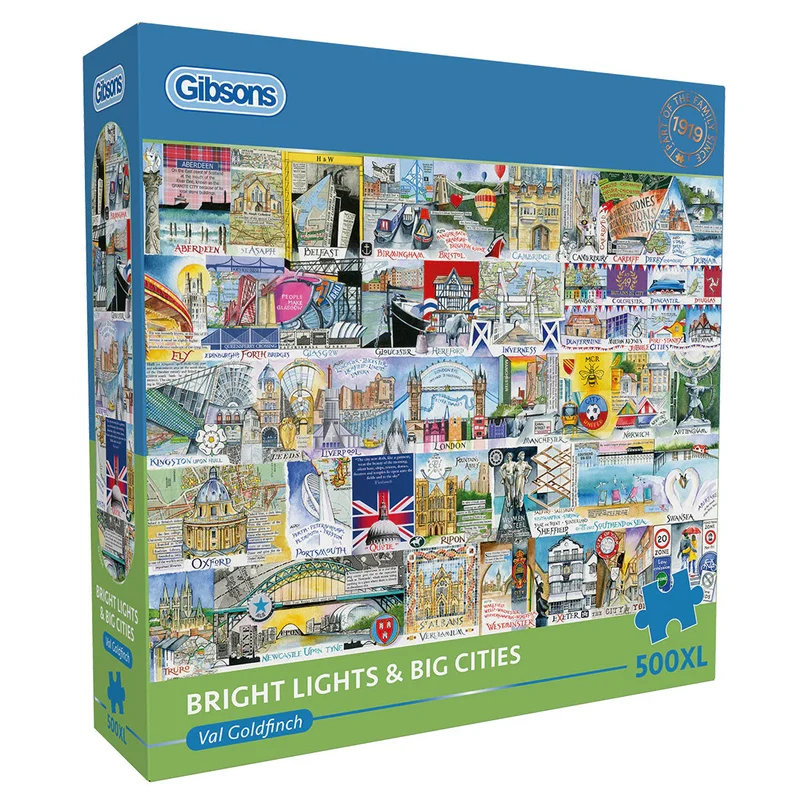 Bright Lights & Big Cities, Val Goldfinch (500 xl pcs)