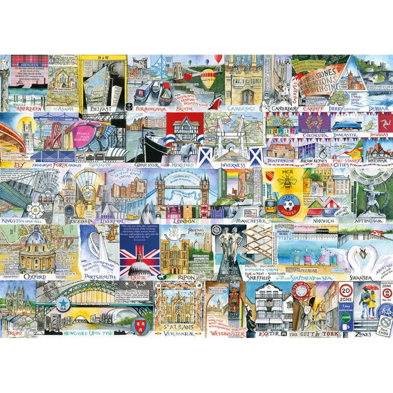 Bright Lights & Big Cities, Val Goldfinch (500 xl pcs)