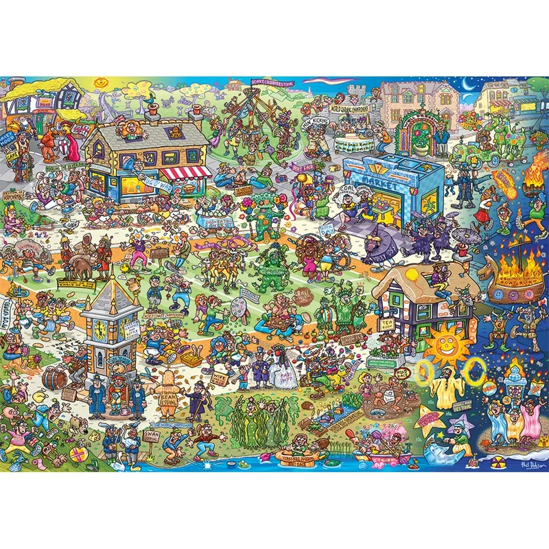 Jokesaws - Barmy Britain (1000pcs)