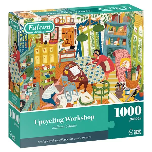 PFG - Upcycling Workshop, Juliana Oakley (1000pcs) (Usages/Used - Puzzles for Good)