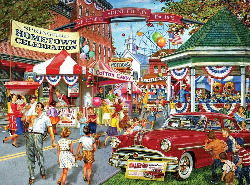 PFG Blast to the Past - Hometown Celebration (Usage/Used - PUZZLES FOR GOOD)