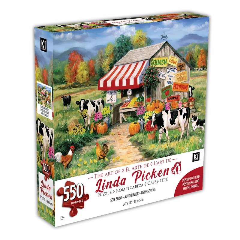 PFG Self Serve, Linda Picken (550pcs) (Usage/Used - PUZZLES FOR GOOD)