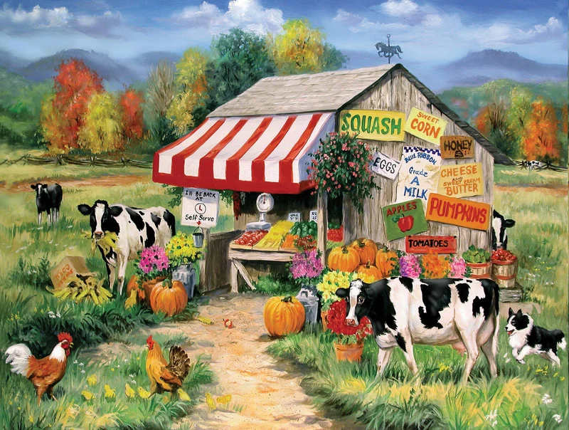 PFG Self Serve, Linda Picken (550pcs) (Usage/Used - PUZZLES FOR GOOD)