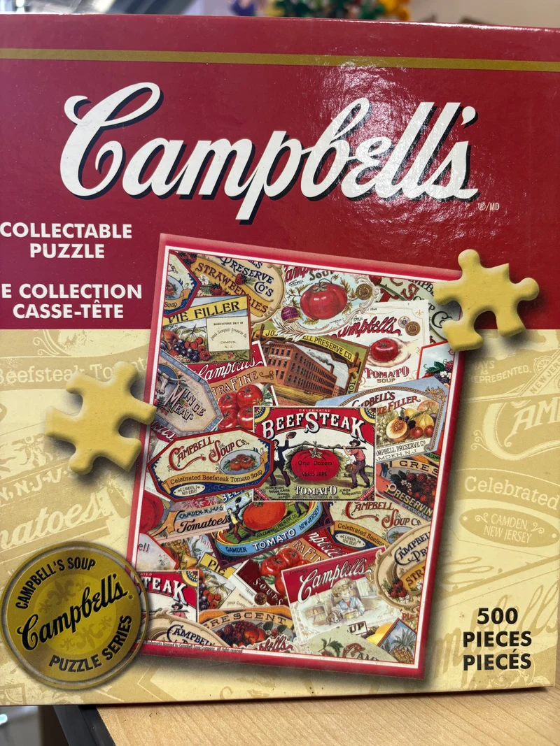PFG Campbell's (500pcs) (Usage/Used - PUZZLES FOR GOOD)