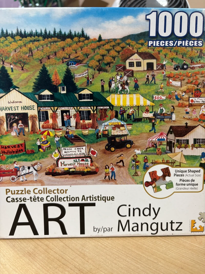 PFG Puzzle Collector - Harvest House at Greenbluff (Usage/Used - PUZZLES FOR GOOD)
