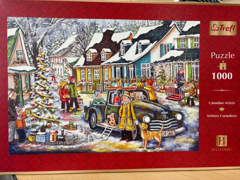 PFG Good Old Times, Christine Genest (1000pcs) (Usage/Used - PUZZLES FOR GOOD)