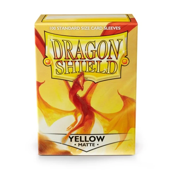 Dragon Shield Matte: Yellow (100 Stück)