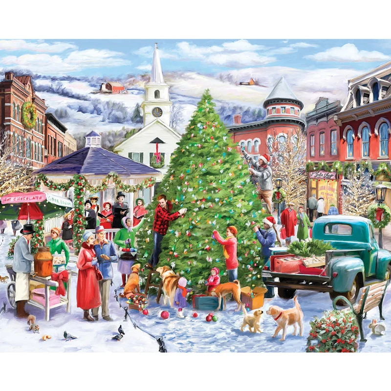 PFG Time to Trim the Tree (Usagé/Used - PUZZLES FOR GOOD)