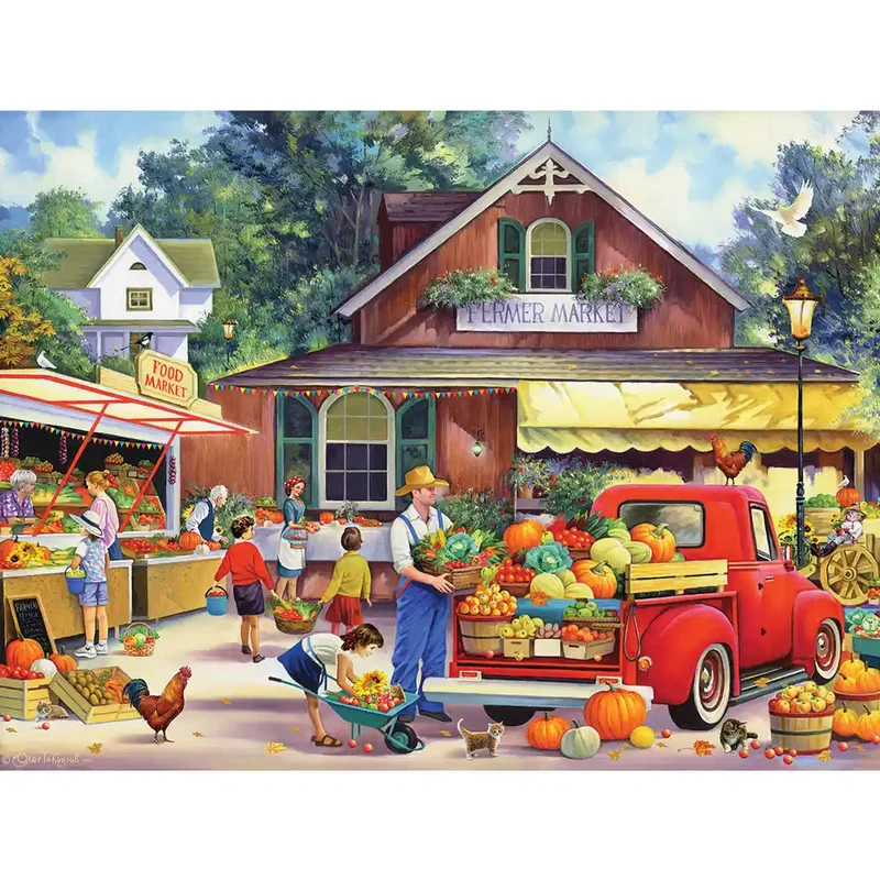 PFG Bringing in the Harvest (Usagé/Used - PUZZLES FOR GOOD)