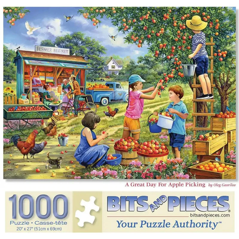 PFG A Great Day for Apple Picking (Usagé/Used - PUZZLES FOR GOOD)