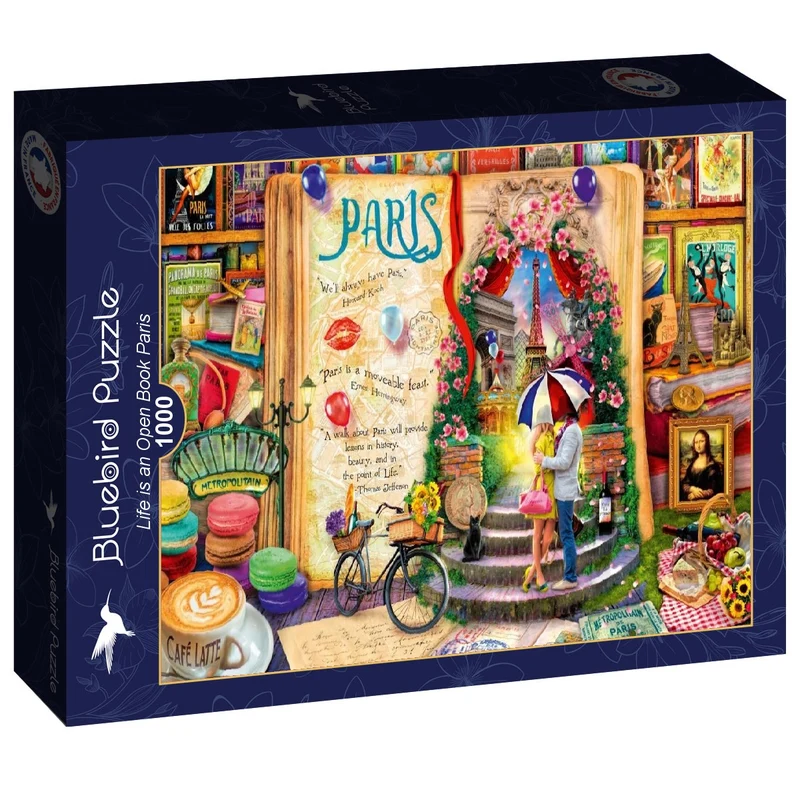 Life is an Open Book Paris, Aimee Stewart (1000pcs)