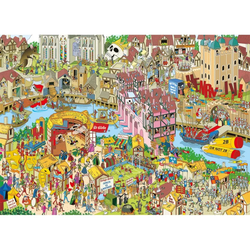 Jokesaws - Shakespeare Shake-up (1000pcs)