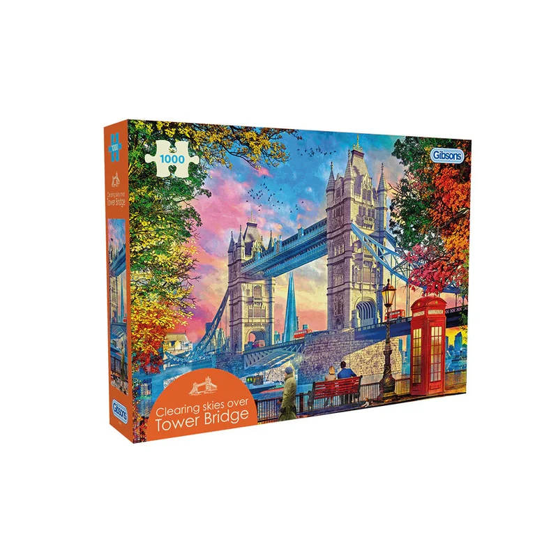 Clearing Skies over Tower Bridge, Dominic Davison (1000pcs)