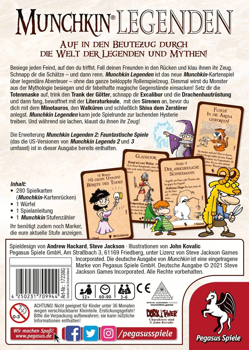 Munchkin Legenden 1+2