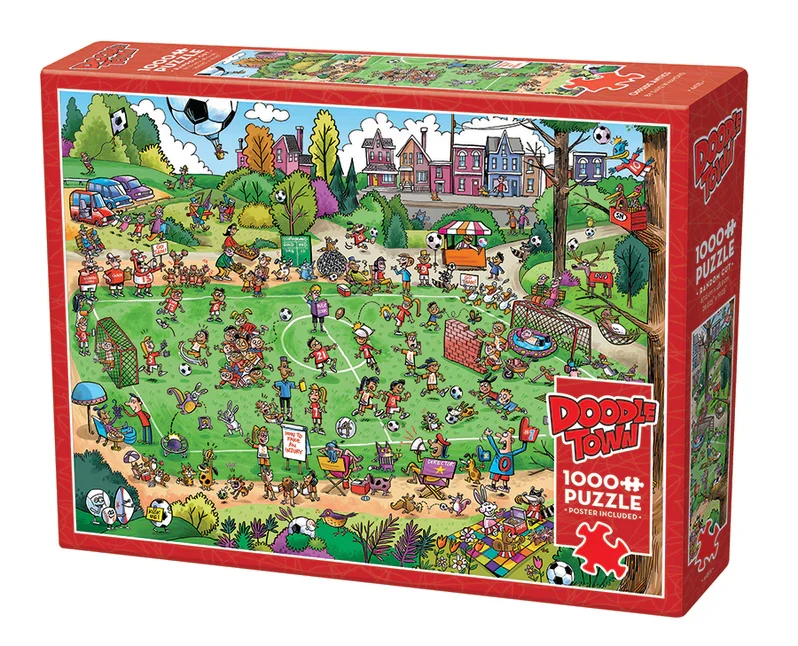 DoodleTown: Offside Antics, Dave Whamond (1000pcs)