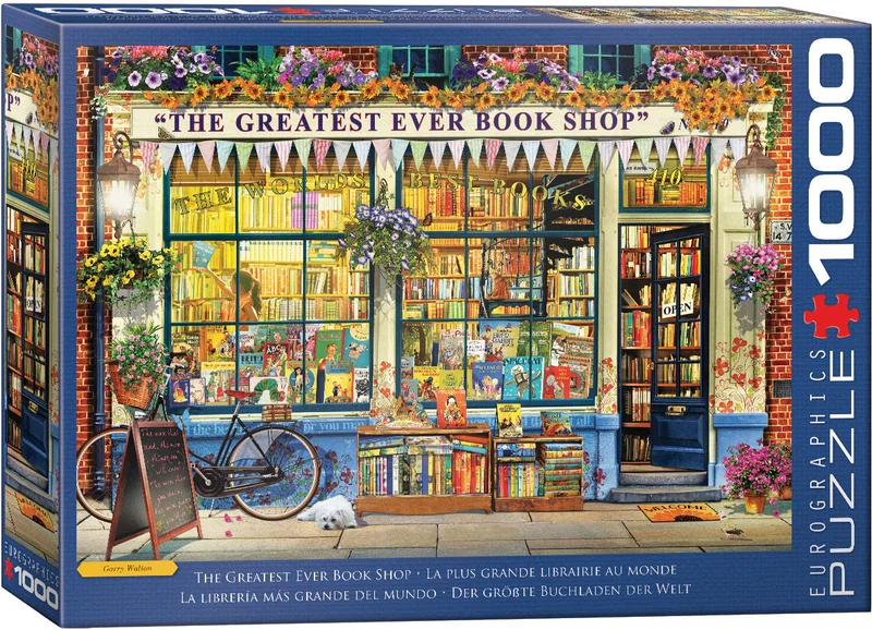 PFG The Greatest Bookstore in the World, Garry Walton (Usage/Used - PUZZLES FOR GOOD)