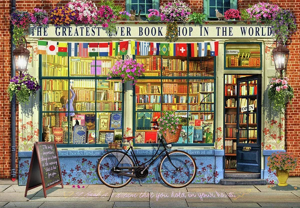 PFG The Greatest Bookstore in the World, Garry Walton (Usage/Used - PUZZLES FOR GOOD)
