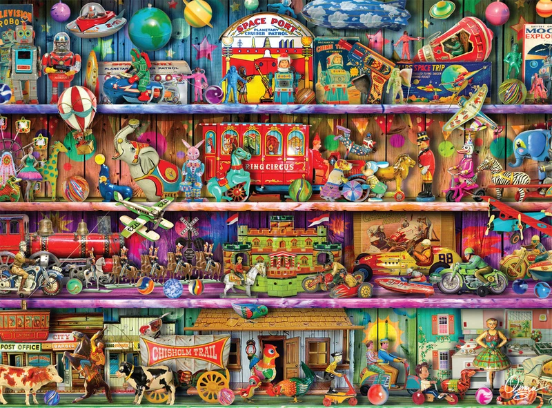 PFG - Toy Wonderama, Aimee Stewart (1000pcs) (Used/Usagee) PUZZLES FOR GOOD