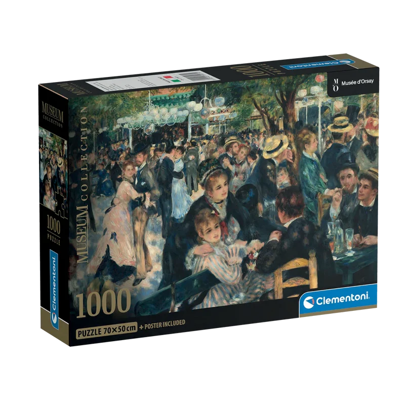PFG Museum Collection - Dance at le Moulin de la Galette, Renoir (1000pcs) (Usage/Used - PUZZLES FOR GOOD)