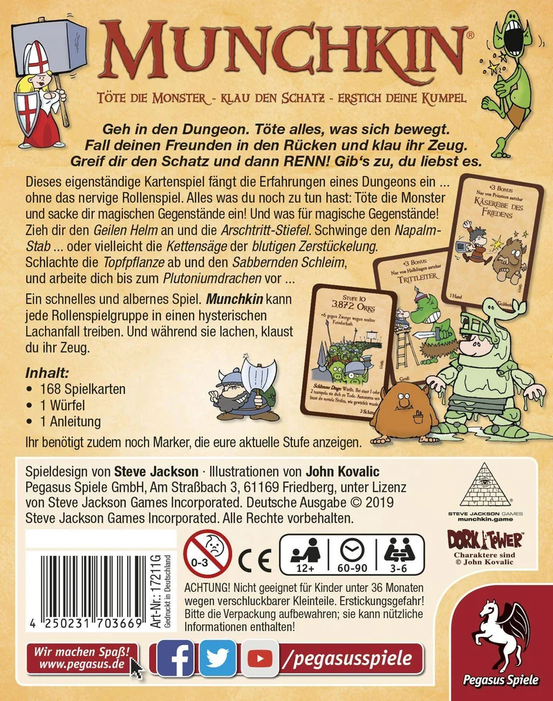 Munchkin Kartenspiel