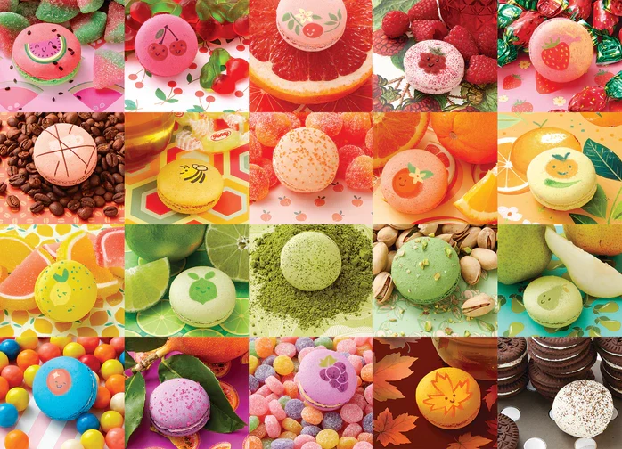 Nom Nom Macarons (500pcs)