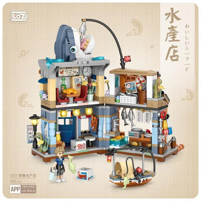 LOZ Bricks - Aquatic Shop - 1 of 2 (790pcs)