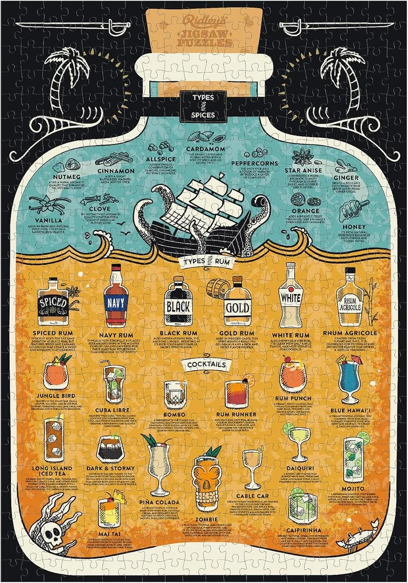 Rum Lover's (500pcs)
