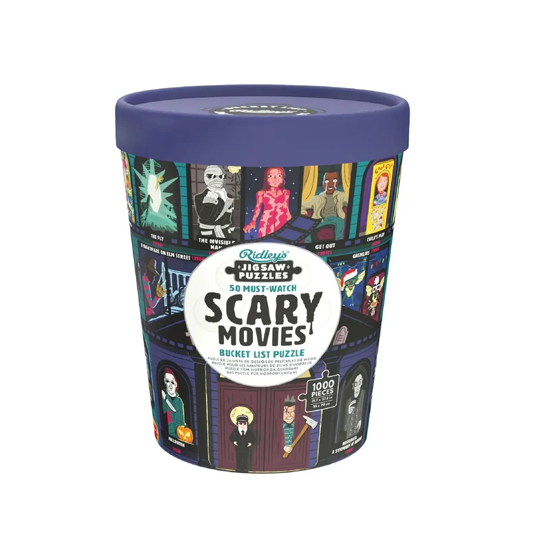 Bucket List - 50 Must-Watch Scary Movies (1000pcs)