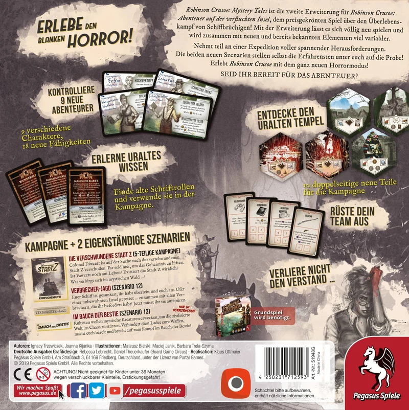 Robinson Crusoe: Mystery Tales [Erweiterung]