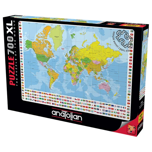 World Political Map (700 XL pcs)