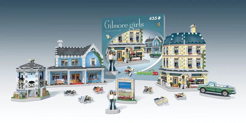 Gilmore Girls - Stars Hollow (3D Puzzle) (435pcs) (Limited Edition)