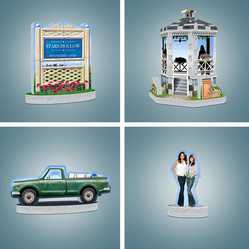 Gilmore Girls - Stars Hollow (3D Puzzle) (435pcs) (Limited Edition)