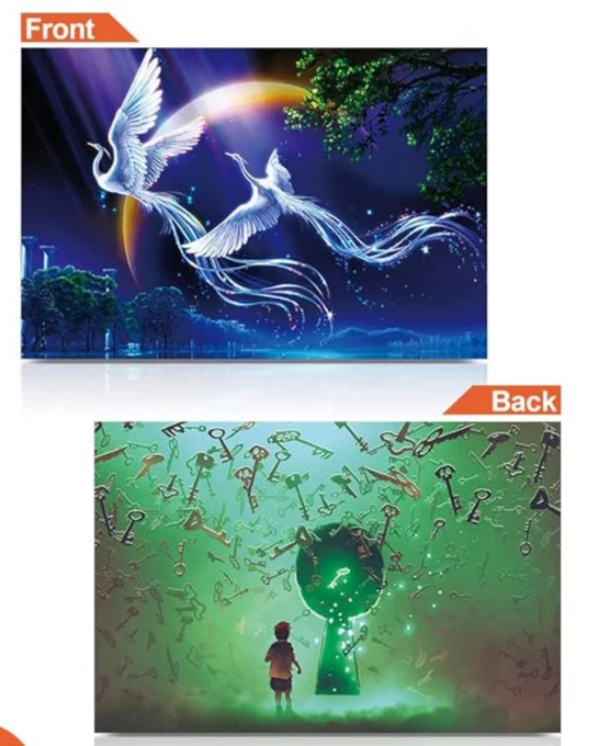 Mini Puzzle - Flying Birds (Double-sided) (234pcs)