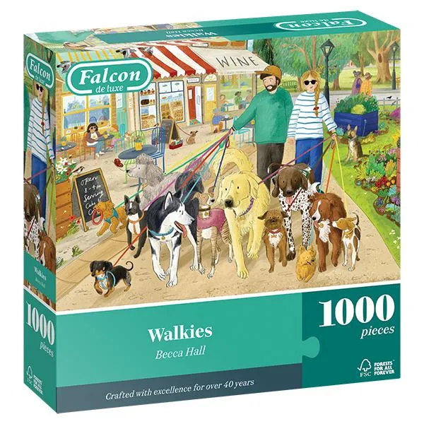Walkies, Becca Hall (1000pcs)