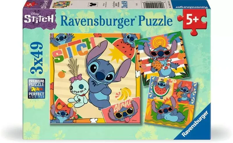 Ravensburger Disney - Stitch (3x49pcs)