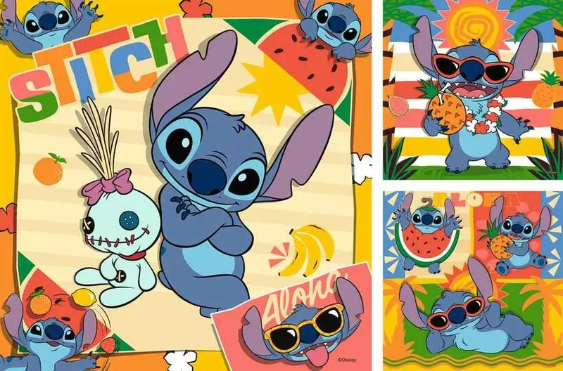 Ravensburger Disney - Stitch (3x49pcs)