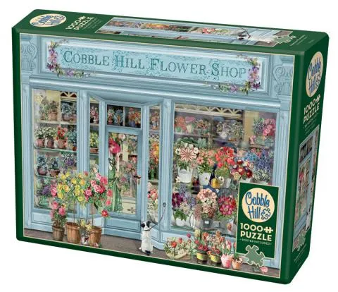 PFG Parisian Flowers, Barbara Behr (1000pcs) (Usage/Used - PUZZLES FOR GOOD)