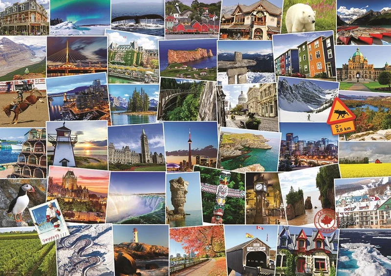 PFG Globetrotter - Canada (Usage/Used - PUZZLES FOR GOOD)