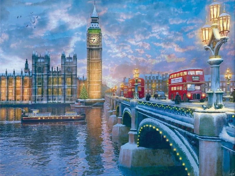 PFG Christmas Eve in London, Dominic Davison (Usage/Used - PUZZLES FOR GOOD)