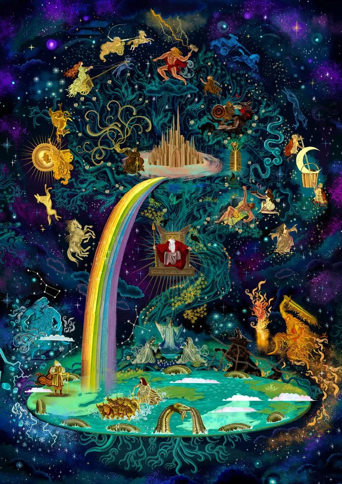 The World of Norse Mythology (1000pcs)