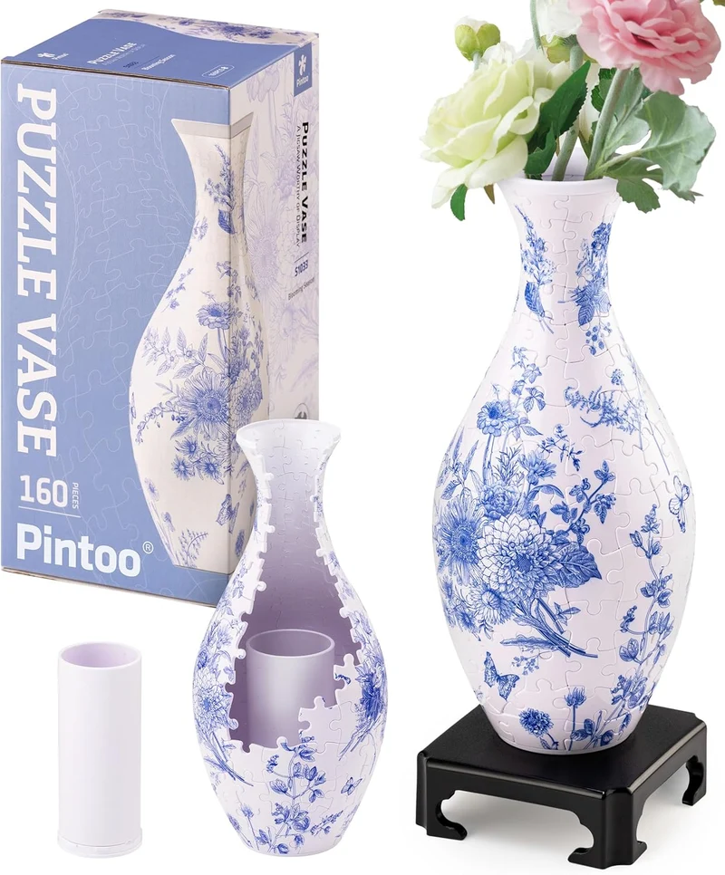 3D Puzzle Vase - Blooming Season