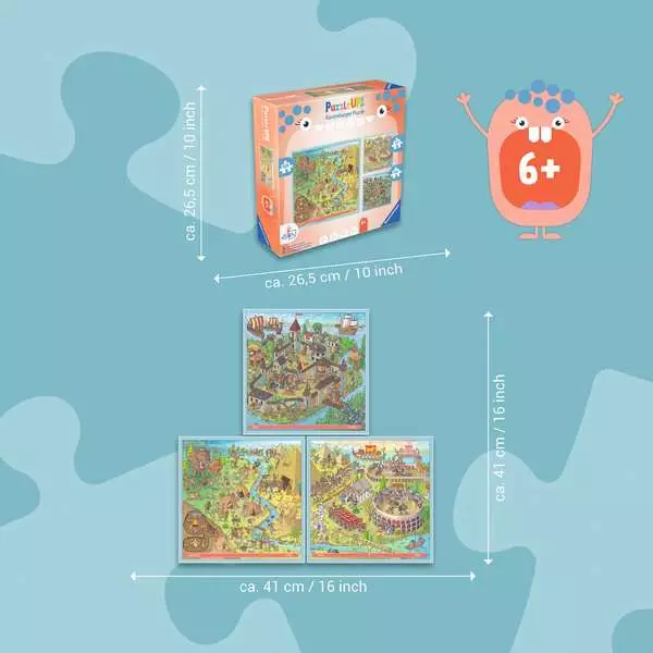 Ravensburger Puzzle Up! History (100/121/144 pcs)