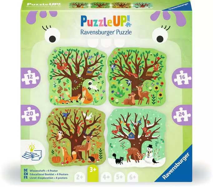 Ravensburger Puzzle Up! Four Seasons (12/16/20/24pcs)