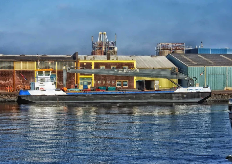 104325 Industrie - Frachtschiff Puzzle