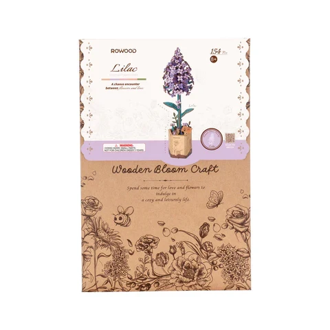 3D Wood Lilac - Spirituality & Mysteries (154pcs)