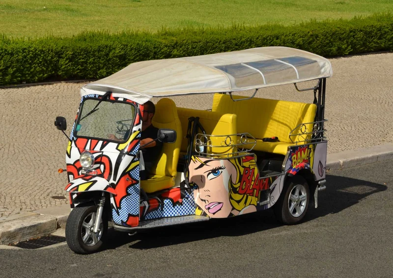 104902 Fortbewegung - Tuk Tuk Puzzle
