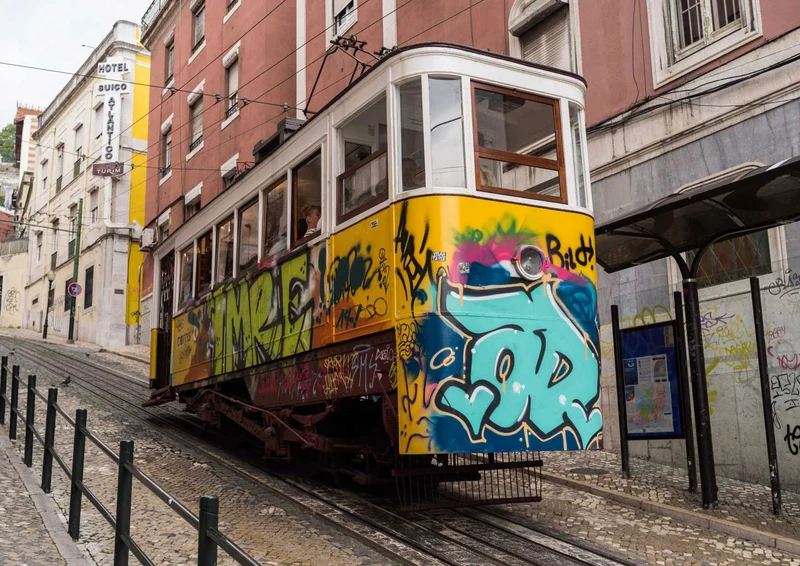 104735 Reisen - Straßen-Bahn Puzzle