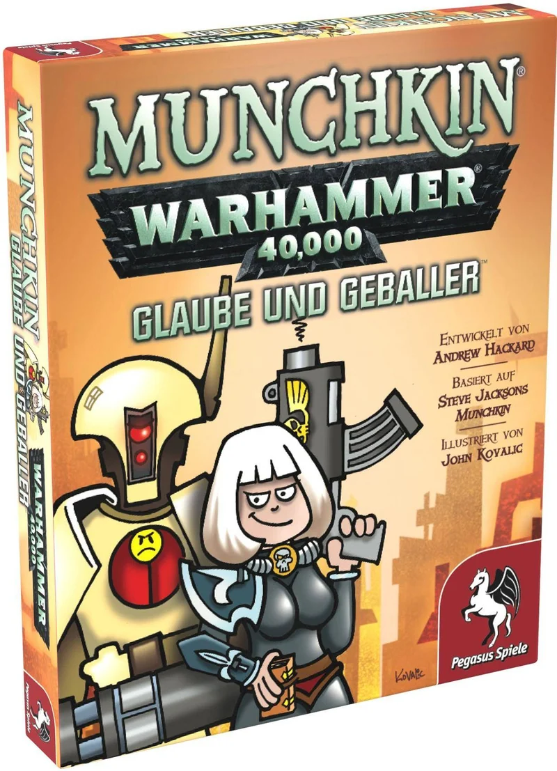 Munchkin Warhammer 40K: Glaube und Geballer [Erw.]
